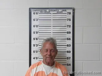 Mugshot of DENNIS GARDNER booked in Lafayette County, Arkansas on July 11, 2026