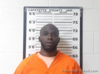 Mugshot of DEQUAN HUREY booked in Lafayette County, Arkansas on July 16, 2026