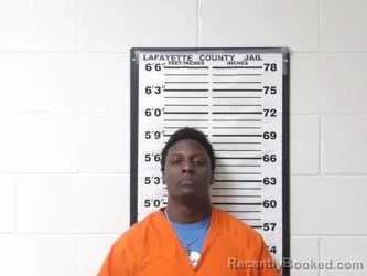 Mugshot of Jakolby Muldrow booked in Lafayette County, Arkansas on October 15, 2026