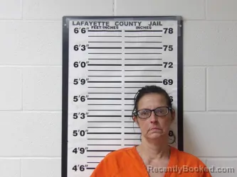 Mugshot of CHRISTIE PEARSON booked in Lafayette County, Arkansas on May 12, 2026