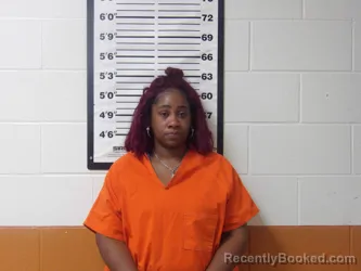 Mugshot of TONEIKA WILLIAMS booked in Lafayette County, Arkansas on July 15, 2026