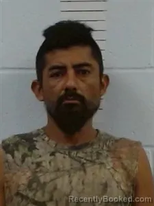 Mugshot of Jose Gerardo Delgado booked in Lincoln County, Arkansas on August 6, 2026