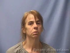 Mugshot of DONNA MCDANIEL booked in Logan County, Arkansas on March 30, 2026