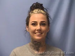 Mugshot of HANNAH ESTES booked in Logan County, Arkansas on April 1, 2026