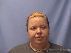 Mugshot of DANIELLE BROWN booked in Logan County, Arkansas on April 3, 2026