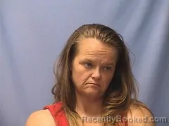 Mugshot of GOLDA NICHOLAS booked in Logan County, Arkansas on May 9, 2026