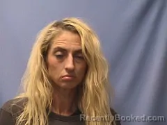 Mugshot of RACHEL ROBERTS booked in Logan County, Arkansas on May 10, 2026