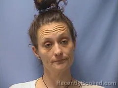 Mugshot of KARA GREGORY booked in Logan County, Arkansas on May 24, 2026