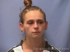 Mugshot of BRITTANY JONES booked in Logan County, Arkansas on May 26, 2026