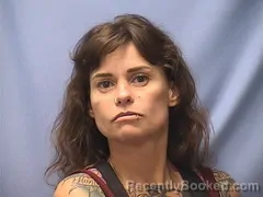 Mugshot of JANELLE ROBERTS booked in Logan County, Arkansas on June 20, 2026