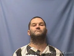 Mugshot of JOHNATHAN GUNN booked in Logan County, Arkansas on July 1, 2026