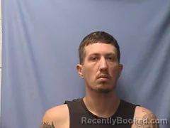 Mugshot of JESSE LOVELACE booked in Logan County, Arkansas on July 9, 2026