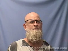 Mugshot of LYLE WEIGERT booked in Logan County, Arkansas on July 9, 2026