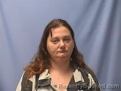 Mugshot of SHAREE SHARP booked in Logan County, Arkansas on July 29, 2026