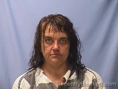 Mugshot of Alisa Scates booked in Logan County, Arkansas on August 15, 2026