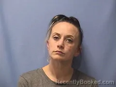 Mugshot of Lindsay Burner booked in Logan County, Arkansas on August 25, 2026
