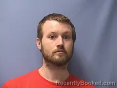 Mugshot of Christopher Casteel booked in Logan County, Arkansas on August 26, 2026