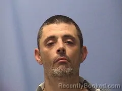 Mugshot of Alan Barker booked in Logan County, Arkansas on September 8, 2026
