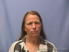 Mugshot of Lisa Stacey booked in Logan County, Arkansas on September 10, 2026