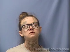 Mugshot of Ashlyn Self booked in Logan County, Arkansas on September 30, 2026