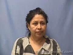 Mugshot of Erica Garcia-Rivera booked in Logan County, Arkansas on October 14, 2026