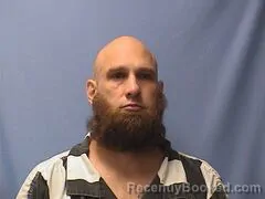 Mugshot of Matthew Goss booked in Logan County, Arkansas on October 14, 2026