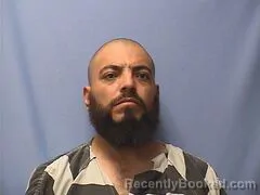 Mugshot of Rigoberto Garcia booked in Logan County, Arkansas on October 18, 2026