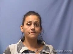 Mugshot of Sarah Harwood booked in Logan County, Arkansas on October 24, 2026