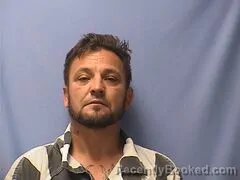 Mugshot of Alton Mallett booked in Logan County, Arkansas on October 25, 2026