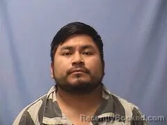 Mugshot of Julian Arturo booked in Logan County, Arkansas on October 26, 2026