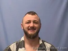 Mugshot of Steven Goodson booked in Logan County, Arkansas on October 27, 2026