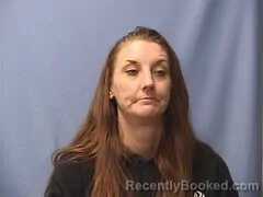 Mugshot of Georgia Harris booked in Logan County, Arkansas on October 28, 2026