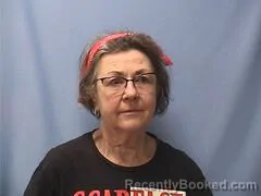 Mugshot of Cathy Morris booked in Logan County, Arkansas on October 29, 2026
