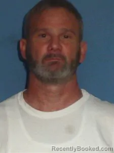 Mugshot of Keith Allen Moore booked in Lonoke County, Arkansas on March 31, 2026