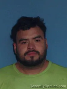 Mugshot of Luis Daniel Garcia booked in Lonoke County, Arkansas on April 2, 2026