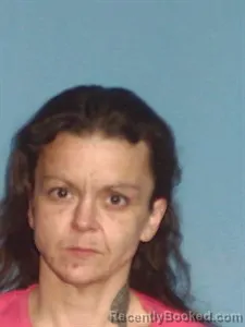 Mugshot of Desirae Ann Flanningon booked in Lonoke County, Arkansas on April 26, 2026