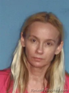 Mugshot of Stacey Kay Grell booked in Lonoke County, Arkansas on April 27, 2026