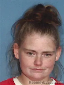 Mugshot of Tiffany ALINE ABSHURE booked in Lonoke County, Arkansas on May 8, 2026
