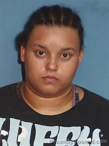 Mugshot of Naziahya Marie Griffith booked in Lonoke County, Arkansas on May 11, 2026