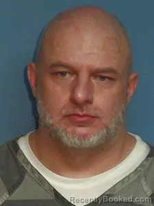 Mugshot of David Allen Davenport booked in Lonoke County, Arkansas on June 8, 2026