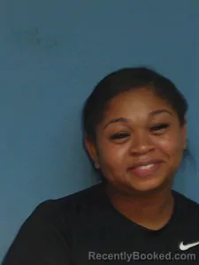 Mugshot of Jaliqueka Koreen Carter booked in Lonoke County, Arkansas on June 13, 2026