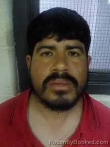 Mugshot of Uriel Mireles Gallardo booked in Lonoke County, Arkansas on June 15, 2026