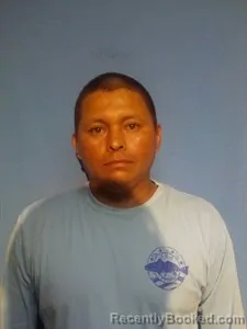Mugshot of Gabriel Quiroa-Godoy booked in Lonoke County, Arkansas on July 2, 2026