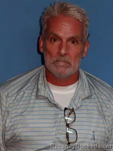 Mugshot of Richard Stephen Tomboli booked in Lonoke County, Arkansas on August 10, 2026