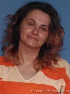 Mugshot of Sarah Elizabeth Casasola booked in Lonoke County, Arkansas on August 18, 2026