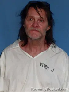 Mugshot of Jerry Dale York booked in Lonoke County, Arkansas on October 9, 2026