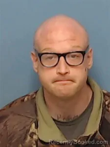 Mugshot of Austin Tyler Scott booked in Madison County, Arkansas on April 3, 2026