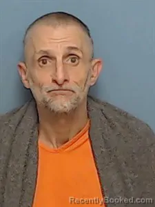 Mugshot of Bruce F Trollinger booked in Madison County, Arkansas on April 4, 2026