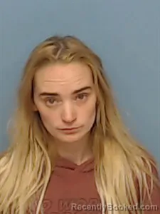 Mugshot of Mikalah Jean Young booked in Madison County, Arkansas on April 25, 2026