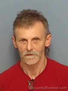 Mugshot of Randy Lynn Burnett booked in Madison County, Arkansas on April 27, 2026